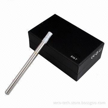E-cigarette Starter Kit with Clear Cartridge, 200mAh Battery Capacity